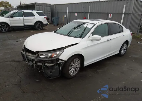 2013 Honda Accord Sdn Ex-L from USA, damaged, VIN 1HGCR2F88DA242273